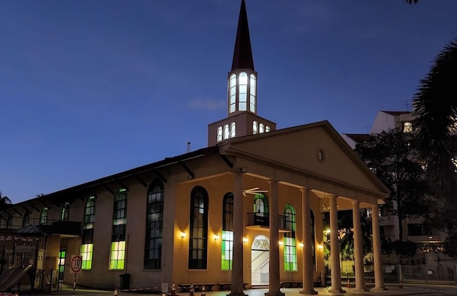 FEBC @ night